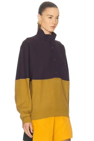 Saint Laurent Bicolor Track Jacket | Thumbnail 2 Saint Laurent Bicolor Track Jacket | Thumbnail 2