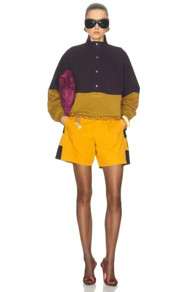 Saint Laurent Bicolor Track Jacket | Thumbnail 4 Saint Laurent Bicolor Track Jacket | Thumbnail 4