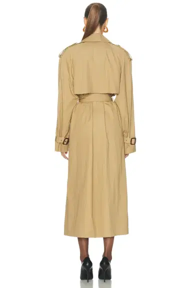 Saint Laurent Oversize Trench Coat | Thumbnail 3 Saint Laurent Oversize Trench Coat | Thumbnail 3