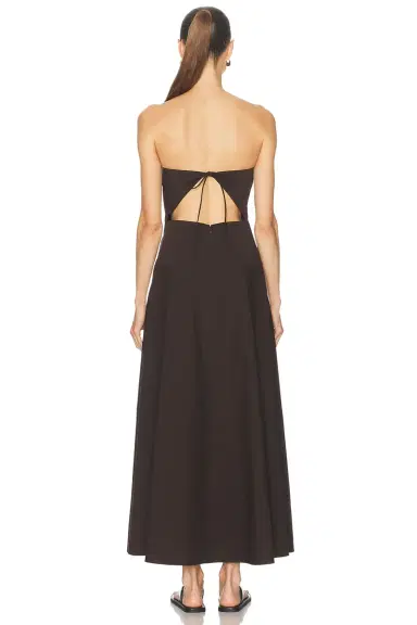 St. Agni Strapless Rouleau Dress | Thumbnail 3 St. Agni Strapless Rouleau Dress | Thumbnail 3