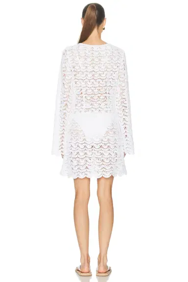 Marlies Grace Rosamund Crochet Dress | Thumbnail 3 Marlies Grace Rosamund Crochet Dress | Thumbnail 3