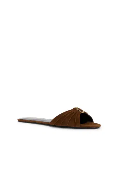Saint Laurent Babylone Slide Sandal | Thumbnail 2 Saint Laurent Babylone Slide Sandal | Thumbnail 2