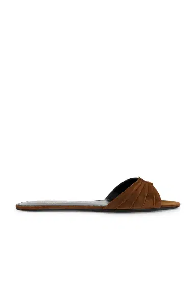 Saint Laurent Babylone Slide Sandal | Thumbnail 1 Saint Laurent Babylone Slide Sandal | Thumbnail 1