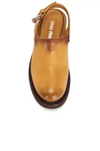 Miu Miu Work Mule | Thumbnail 4 Miu Miu Work Mule | Thumbnail 4