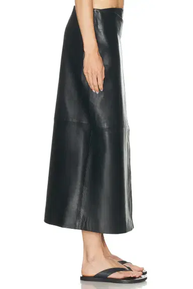 St. Agni Leather Wrap Skirt | Thumbnail 2 St. Agni Leather Wrap Skirt | Thumbnail 2