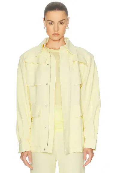 Wardrobe.NYC Crepe Safari Jacket | Thumbnail 2 Wardrobe.NYC Crepe Safari Jacket | Thumbnail 2