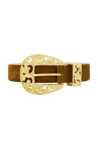 Déhanche Versaille Suede Belt | Thumbnail 3 Déhanche Versaille Suede Belt | Thumbnail 3