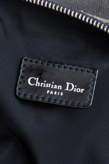 Dior Denim Saddle Bag | Thumbnail 6 Dior Denim Saddle Bag | Thumbnail 6