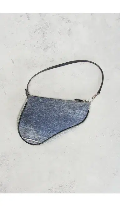 Dior Denim Saddle Bag | Thumbnail 9 Dior Denim Saddle Bag | Thumbnail 9
