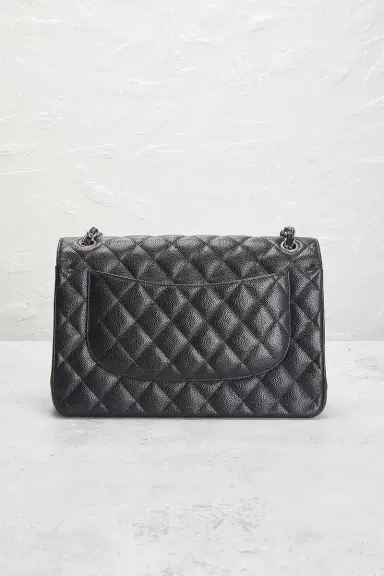 chanel Chanel Caviar Jumbo Classic Double Flap Bag | Thumbnail 3 chanel Chanel Caviar Jumbo Classic Double Flap Bag | Thumbnail 3