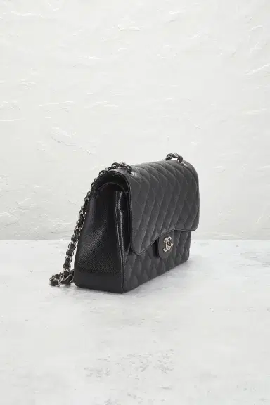 chanel Chanel Caviar Jumbo Classic Double Flap Bag | Thumbnail 4 chanel Chanel Caviar Jumbo Classic Double Flap Bag | Thumbnail 4