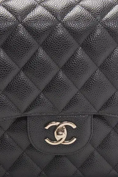 chanel Chanel Caviar Jumbo Classic Double Flap Bag | Thumbnail 5 chanel Chanel Caviar Jumbo Classic Double Flap Bag | Thumbnail 5