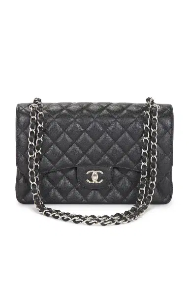 chanel Chanel Caviar Jumbo Classic Double Flap Bag | Thumbnail 1 chanel Chanel Caviar Jumbo Classic Double Flap Bag | Thumbnail 1