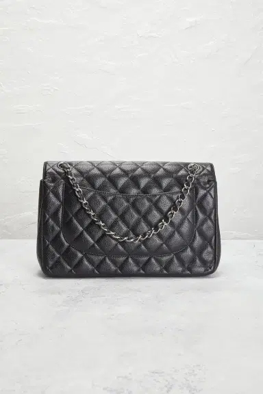 chanel Chanel Caviar Jumbo Classic Double Flap Bag | Thumbnail 3 chanel Chanel Caviar Jumbo Classic Double Flap Bag | Thumbnail 3