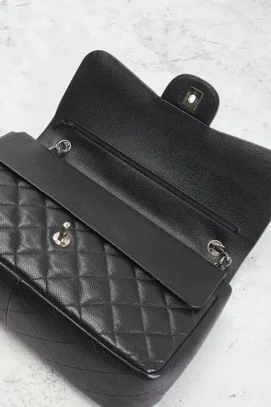 chanel Chanel Caviar Jumbo Classic Double Flap Bag | Thumbnail 7 chanel Chanel Caviar Jumbo Classic Double Flap Bag | Thumbnail 7