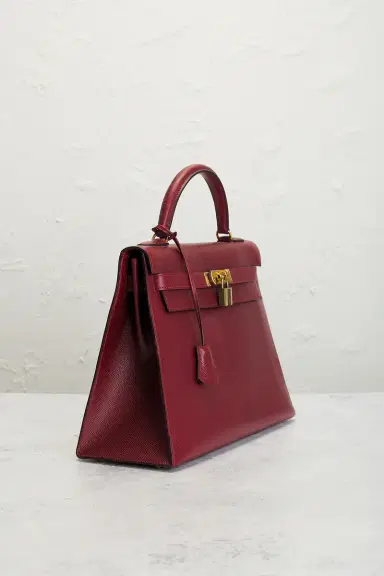 FWRD Renew Hermes Courchevel Kelly 28 Handbag | Thumbnail 4 FWRD Renew Hermes Courchevel Kelly 28 Handbag | Thumbnail 4