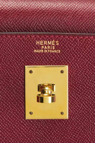FWRD Renew Hermes Courchevel Kelly 28 Handbag | Thumbnail 6 FWRD Renew Hermes Courchevel Kelly 28 Handbag | Thumbnail 6