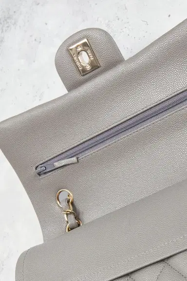 chanel Chanel Caviar Small Classic Double Flap Bag | Thumbnail 7 chanel Chanel Caviar Small Classic Double Flap Bag | Thumbnail 7
