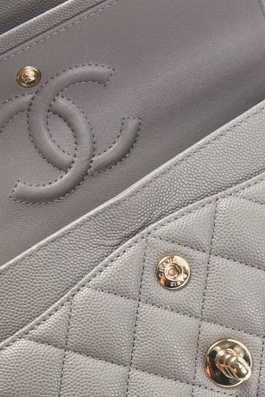 chanel Chanel Caviar Small Classic Double Flap Bag | Thumbnail 8 chanel Chanel Caviar Small Classic Double Flap Bag | Thumbnail 8