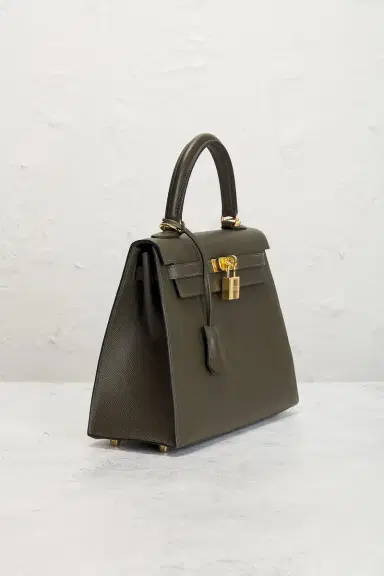 HERMÈS Epsom Kelly 25 Sellier Handbag | Thumbnail 4 HERMÈS Epsom Kelly 25 Sellier Handbag | Thumbnail 4