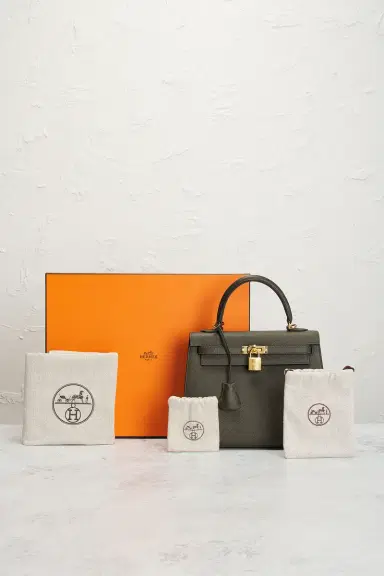HERMÈS Epsom Kelly 25 Sellier Handbag | Thumbnail 8 HERMÈS Epsom Kelly 25 Sellier Handbag | Thumbnail 8