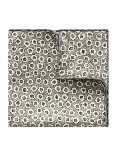 Brunello Cucinelli Polka-Dot Silk Pocket Square - Men | Thumbnail 1 Brunello Cucinelli Polka-Dot Silk Pocket Square - Men | Thumbnail 1