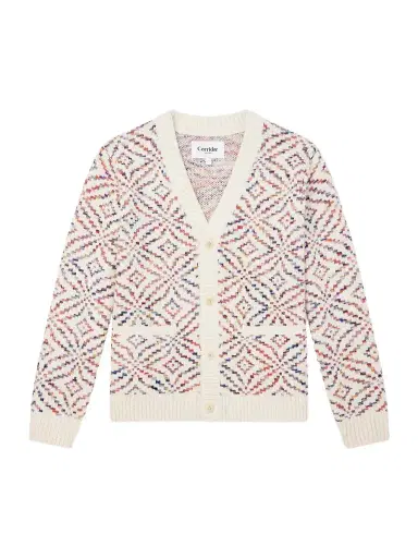 Corridor Mandala Jacquard-Knit Pima Cotton Cardigan - Men | Thumbnail 1 Corridor Mandala Jacquard-Knit Pima Cotton Cardigan - Men | Thumbnail 1
