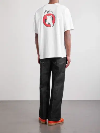 SAINT Mxxxxxx Saint Horror Printed Cotton-Jersey T-Shirt - Men | Thumbnail 4 SAINT Mxxxxxx Saint Horror Printed Cotton-Jersey T-Shirt - Men | Thumbnail 4