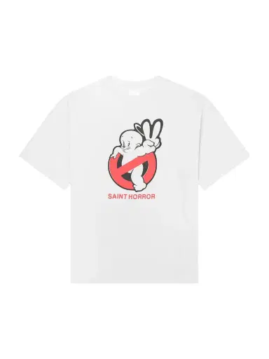 SAINT Mxxxxxx Saint Horror Printed Cotton-Jersey T-Shirt - Men | Thumbnail 1 SAINT Mxxxxxx Saint Horror Printed Cotton-Jersey T-Shirt - Men | Thumbnail 1