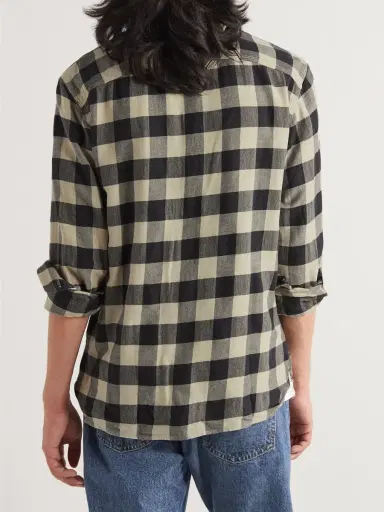 RRL Matlock Checked Cotton and Linen-Blend Twill Shirt - Men | Thumbnail 3 RRL Matlock Checked Cotton and Linen-Blend Twill Shirt - Men | Thumbnail 3