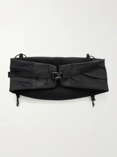 Portal Borders Embroidered Ripstop-Trimmed Mesh Belt Bag - Men | Thumbnail 5 Portal Borders Embroidered Ripstop-Trimmed Mesh Belt Bag - Men | Thumbnail 5