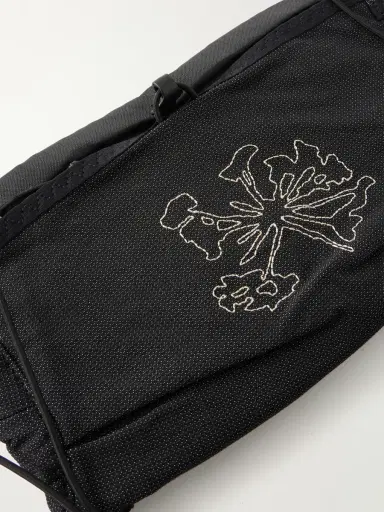 Portal Borders Embroidered Ripstop-Trimmed Mesh Belt Bag - Men | Thumbnail 6 Portal Borders Embroidered Ripstop-Trimmed Mesh Belt Bag - Men | Thumbnail 6