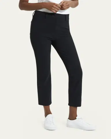 Theory Treeca Precision Ponte Five-Pocket Cropped Pants | Thumbnail 4 Theory Treeca Precision Ponte Five-Pocket Cropped Pants | Thumbnail 4