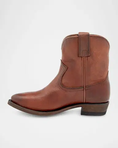 Frye Billy Leather Short Western Boots | Thumbnail 3 Frye Billy Leather Short Western Boots | Thumbnail 3