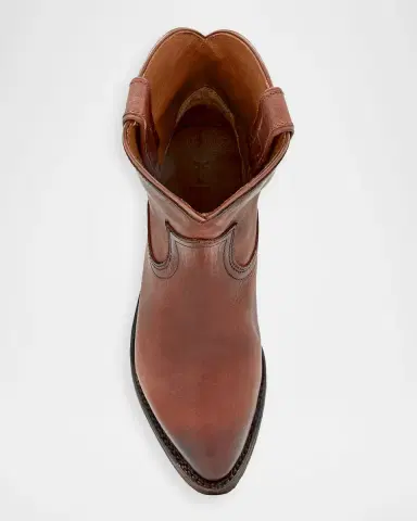 Frye Billy Leather Short Western Boots | Thumbnail 5 Frye Billy Leather Short Western Boots | Thumbnail 5