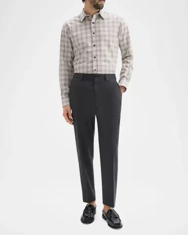 Theory Men's Curtis Drawstring Motion Wool Pants | Thumbnail 2 Theory Men's Curtis Drawstring Motion Wool Pants | Thumbnail 2