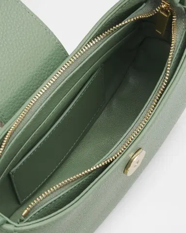 Ferragamo Gabry Gancini Leather Shoulder Bag | Thumbnail 4 Ferragamo Gabry Gancini Leather Shoulder Bag | Thumbnail 4