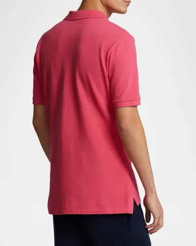 Polo Ralph Lauren Men's The Iconic Mesh Classic-Fit Polo Shirt | Thumbnail 3 Polo Ralph Lauren Men's The Iconic Mesh Classic-Fit Polo Shirt | Thumbnail 3