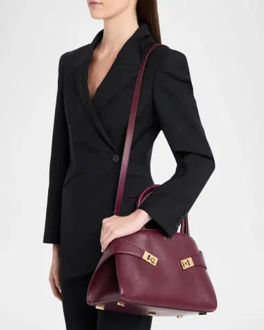 Ferragamo Hug Leather Top-Handle Bag | Thumbnail 2 Ferragamo Hug Leather Top-Handle Bag | Thumbnail 2