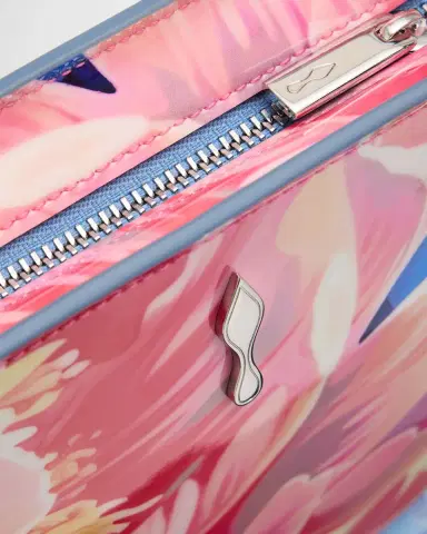 Christian Louboutin Bettina Wristlet Pouch Bag in Floral-Print Leather | Thumbnail 6 Christian Louboutin Bettina Wristlet Pouch Bag in Floral-Print Leather | Thumbnail 6
