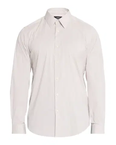 Theory Men 's Sylvain Hairline Stripe Point-Collar Sport Shirt | Thumbnail 1 Theory Men 's Sylvain Hairline Stripe Point-Collar Sport Shirt | Thumbnail 1