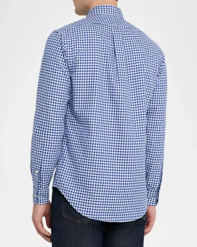 Polo Ralph Lauren Men's Classic-Fit Oxford Button-Down Shirt | Thumbnail 3 Polo Ralph Lauren Men's Classic-Fit Oxford Button-Down Shirt | Thumbnail 3