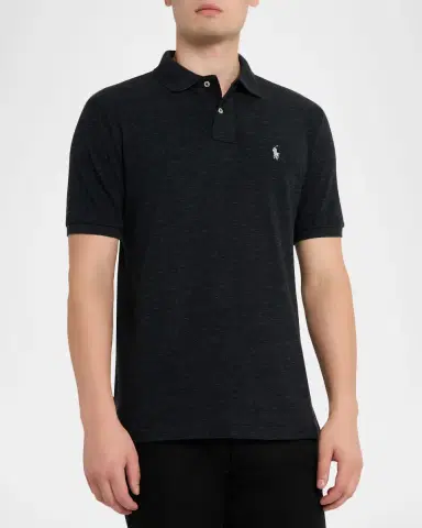 Polo Ralph Lauren Men's Cotton Polo | Thumbnail 4 Polo Ralph Lauren Men's Cotton Polo | Thumbnail 4