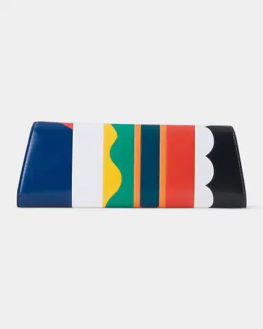 Akris Anouk Small Patchwork Leather Trapezoid Clutch Bag | Thumbnail 2 Akris Anouk Small Patchwork Leather Trapezoid Clutch Bag | Thumbnail 2