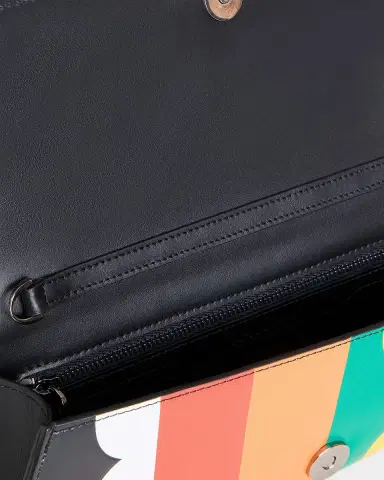 Akris Anouk Small Patchwork Leather Trapezoid Clutch Bag | Thumbnail 3 Akris Anouk Small Patchwork Leather Trapezoid Clutch Bag | Thumbnail 3