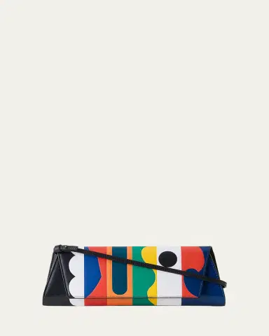 Akris Anouk Small Patchwork Leather Trapezoid Clutch Bag | Thumbnail 5 Akris Anouk Small Patchwork Leather Trapezoid Clutch Bag | Thumbnail 5