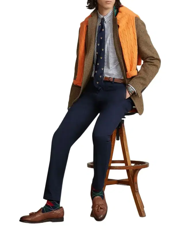Men 's Stretch Straight-Leg Chino Pants Men 's Stretch Straight-Leg Chino Pants