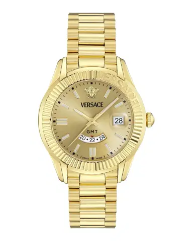 Versace Men's Apodis 41mm IP Yellow Gold Bracelet Watch | Thumbnail 1 Versace Men's Apodis 41mm IP Yellow Gold Bracelet Watch | Thumbnail 1