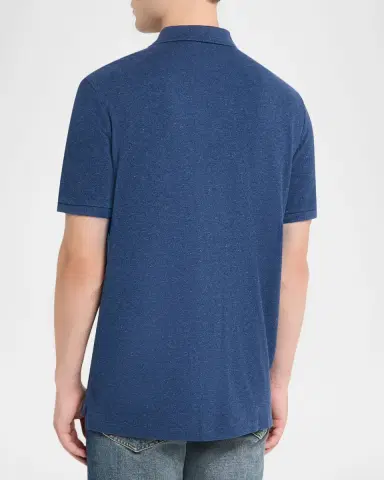 Polo Ralph Lauren Men's The Iconic Mesh Classic-Fit Polo Shirt | Thumbnail 3 Polo Ralph Lauren Men's The Iconic Mesh Classic-Fit Polo Shirt | Thumbnail 3
