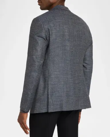 Giorgio Armani Men's Wool Linen Silk Sport Coat | Thumbnail 3 Giorgio Armani Men's Wool Linen Silk Sport Coat | Thumbnail 3